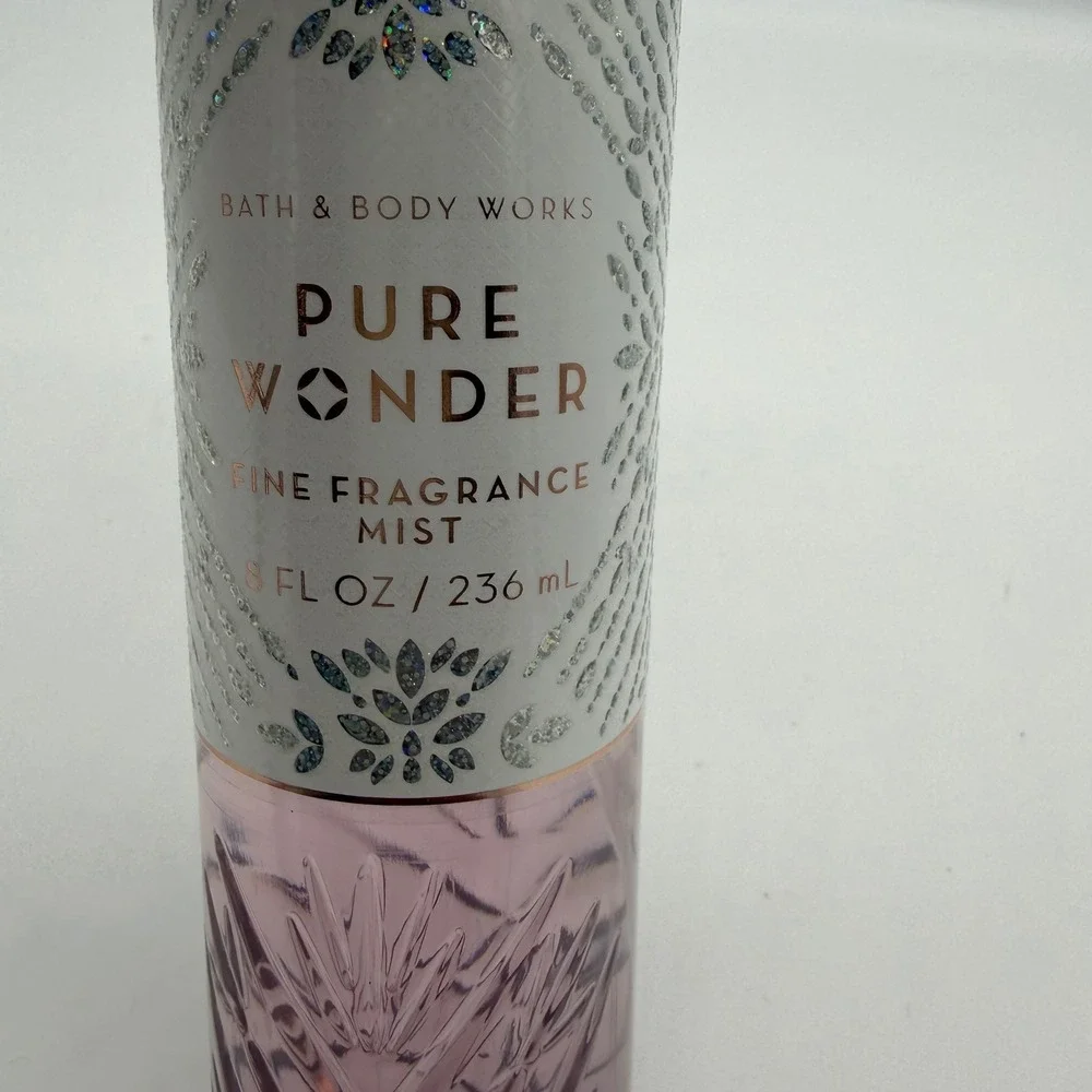 Bath & Body Works Pure‎ Wonder Fragrance Mist 8oz Iced Rose Star Jasmine Amber